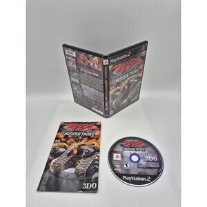World Destruction League: Thunder Tanks PlayStation 2 CIB w/Registration Tested